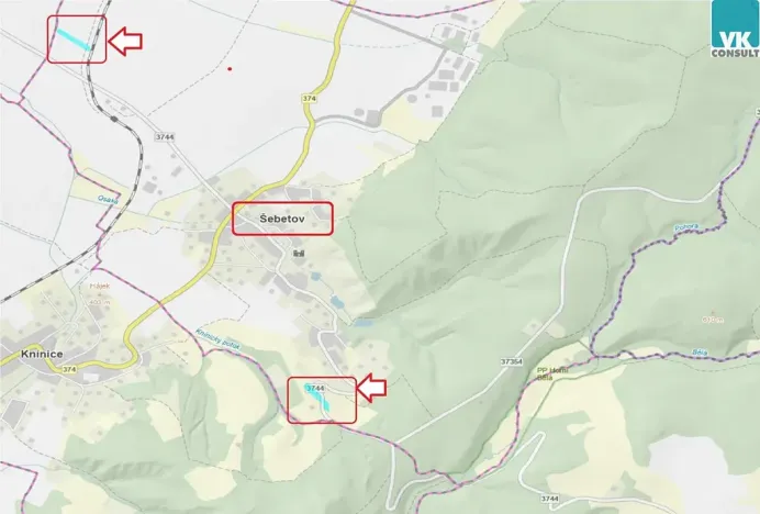Prodej pole, Šebetov, 10702 m2