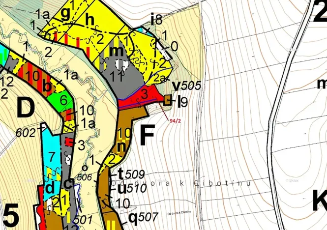 Dražba lesa, Žižkovo Pole, 909 m2
