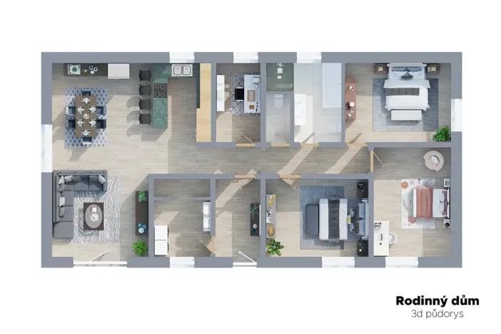 Prodej rodinného domu, Hrdlořezy, 126 m2