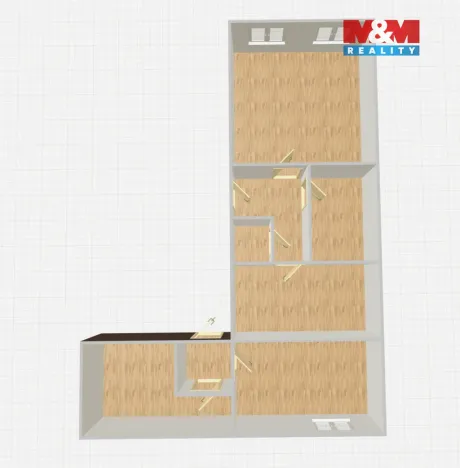 Prodej rodinného domu, Chrast, Čeperka, 60 m2