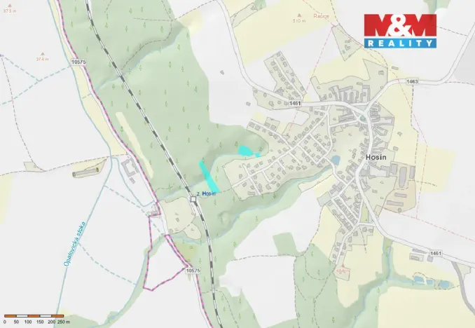 Prodej lesa, Hosín, 5612 m2