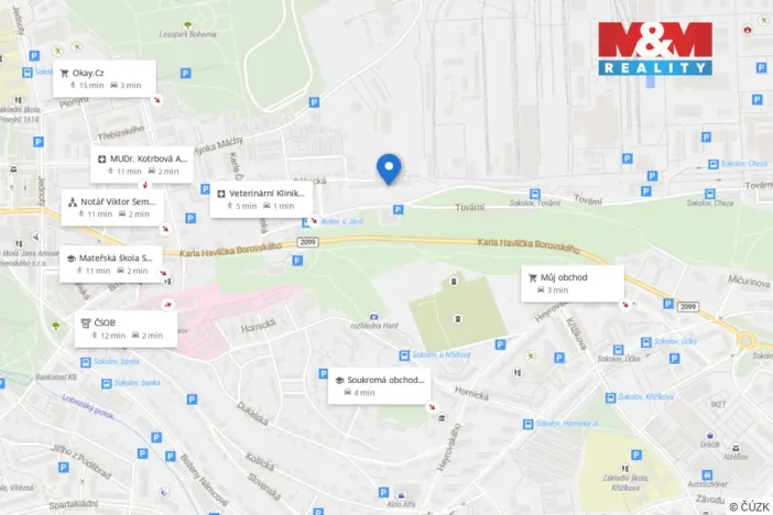 Prodej garáže, Sokolov, Dělnická, 34 m2