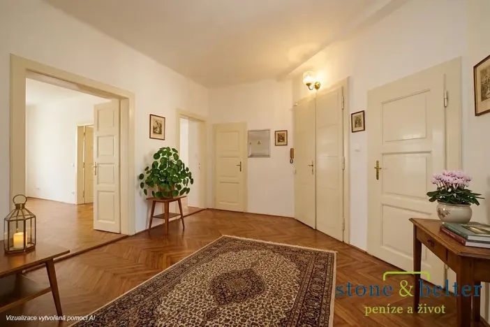 Prodej bytu 3+1, Praha - Bubeneč, Čs. armády, 123 m2