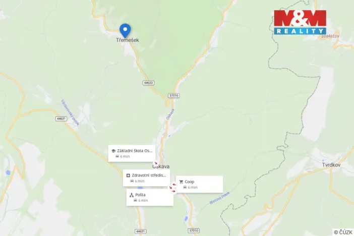 Prodej chalupy, Oskava - Třemešek, 180 m2