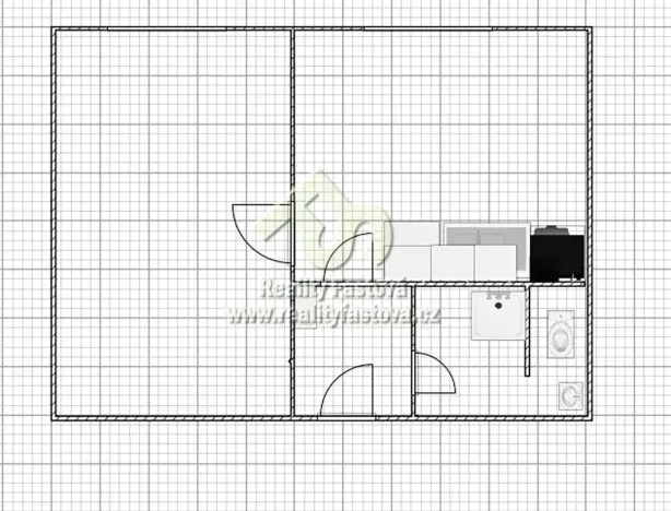 Prodej bytu 1+1, Rokycany, Na Pátku, 31 m2