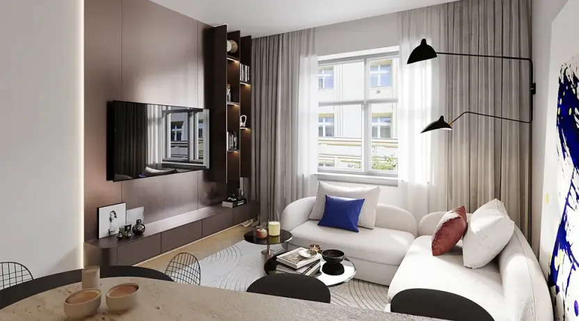 Prodej bytu 2+kk, Praha - Vinohrady, Přemyslovská, 49 m2