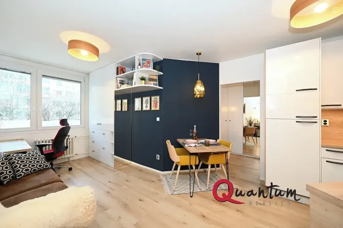 Pronájem bytu 2+kk, Praha - Karlín, U Sluncové, 40 m2