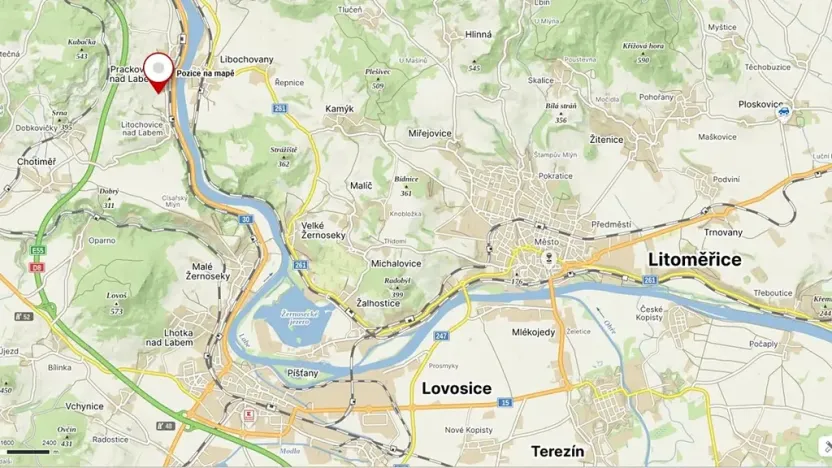 Prodej pole, Prackovice nad Labem, 3067 m2