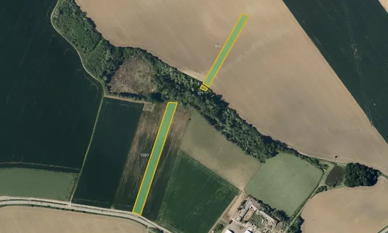 Prodej pole, Počenice-Tetětice, 10178 m2