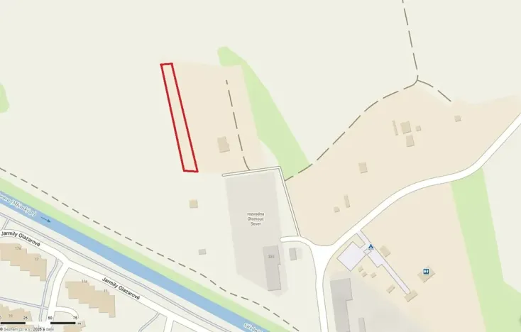 Prodej zahrady, Olomouc, 985 m2