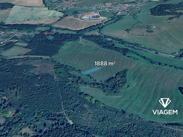 Prodej podílu pole, Chlumy, 472 m2