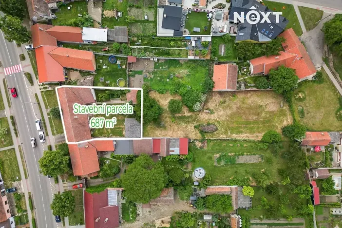 Prodej pozemku pro bydlení, Drnholec, nám. Svobody, 2111 m2