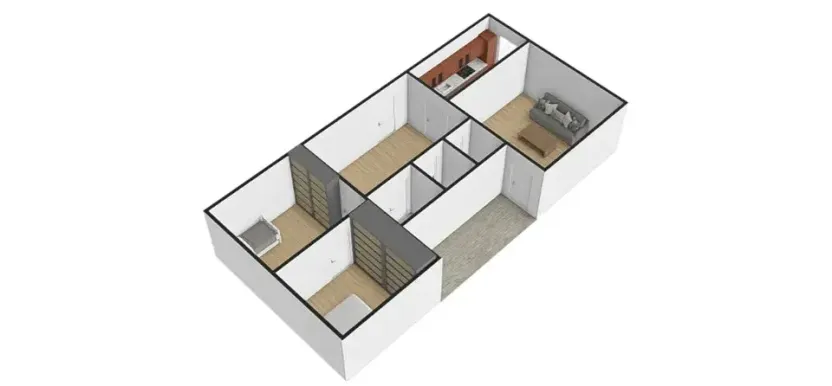 Pronájem bytu 3+1, Brno, Poříčí, 81 m2