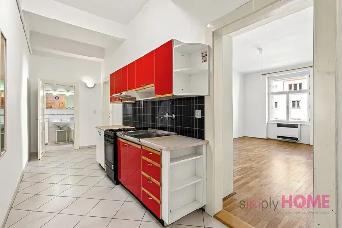 Prodej bytu 2+kk, Praha - Nusle, Táborská, 57 m2