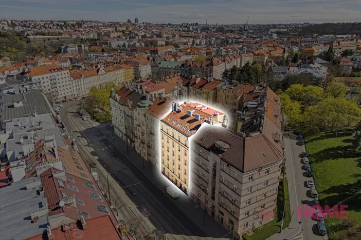 Prodej bytu 2+kk, Praha - Nusle, Táborská, 57 m2