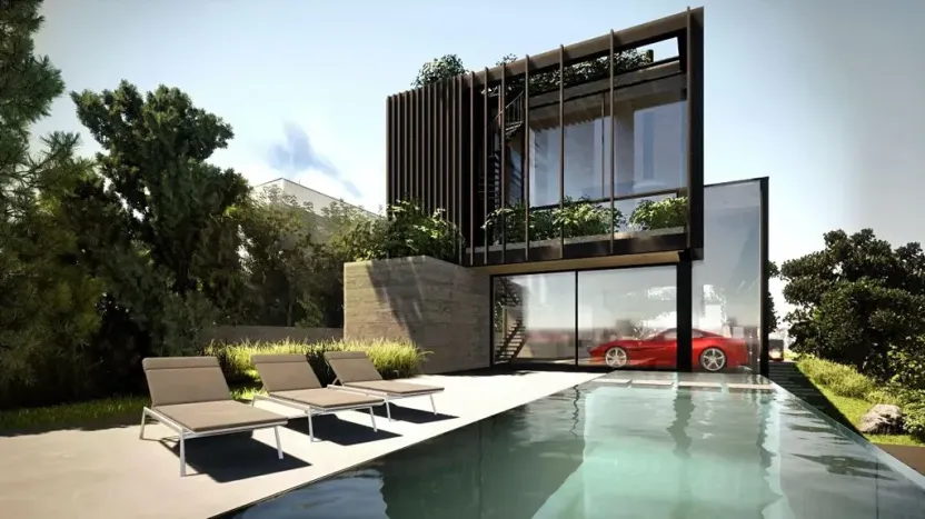 Prodej pozemku pro bydlení, Praha - Hlubočepy, Skalní, 1368 m2