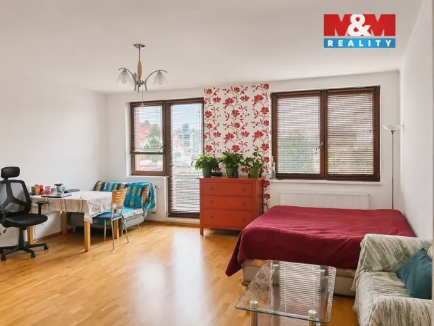 Pronájem bytu 1+kk, Praha - Podolí, Dvorecká, 50 m2