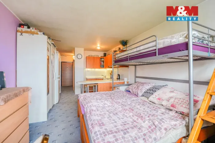 Prodej bytu 1+kk, Praha - Háje, Bajkonurská, 26 m2