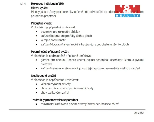 Prodej zahrady, Plasy, 860 m2