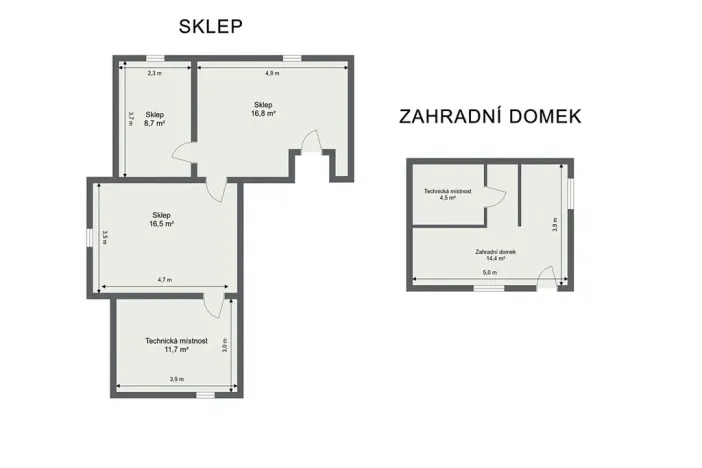 Prodej rodinného domu, Praha - Zbraslav, Pod spravedlností, 196 m2