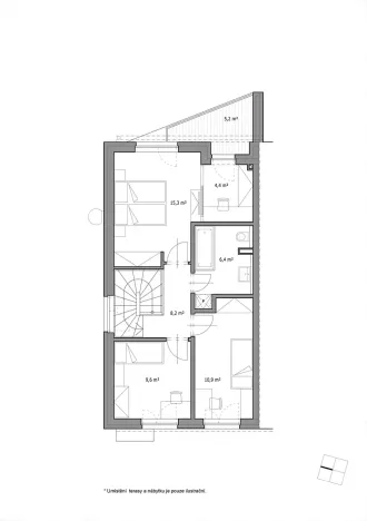 Prodej rodinného domu, Milovice, Topolová, 122 m2