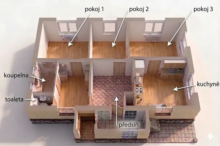 Pronájem rodinného domu, Chotěšov, Mantovská, 132 m2