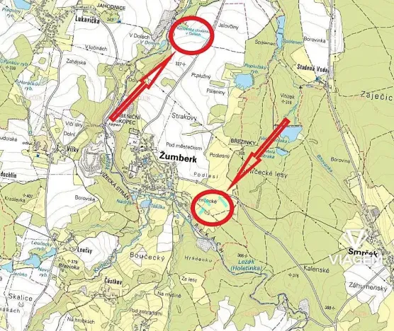 Prodej podílu pole, Žumberk, 1739 m2