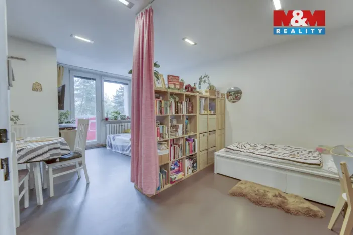 Pronájem bytu 3+kk, Praha - Hlubočepy, Prosluněná, 60 m2