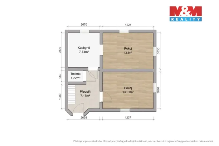 Prodej chalupy, Srby - Vítání, 52 m2