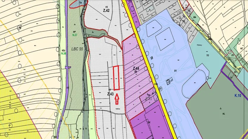 Prodej komerčního pozemku, Vysoké Mýto, Voštice, 3383 m2