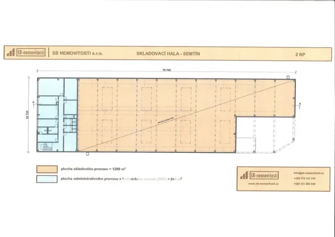 Prodej komerčního pozemku, Pardubice, 2885 m2