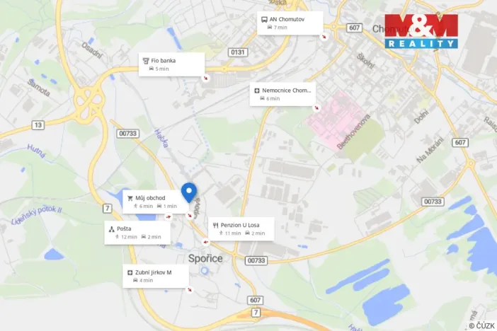 Pronájem skladu, Spořice, 179 m2