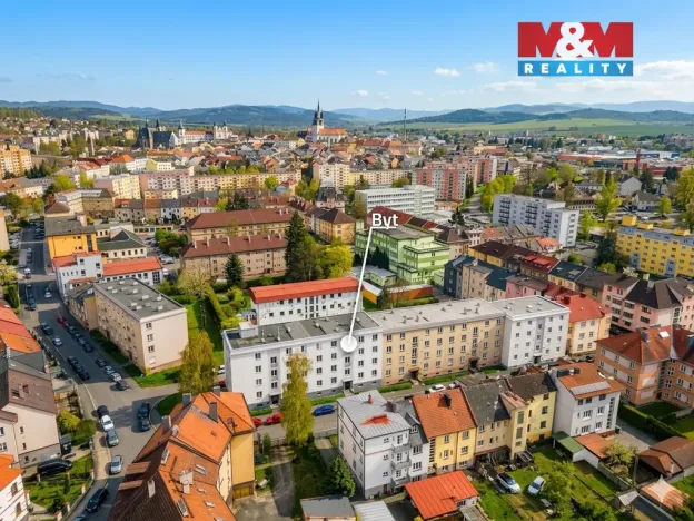 Prodej bytu 2+1, Klatovy - Klatovy II, Vaňkova, 52 m2