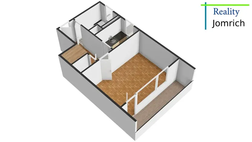 Prodej bytu 1+1, Liberec, Franklinova, 30 m2