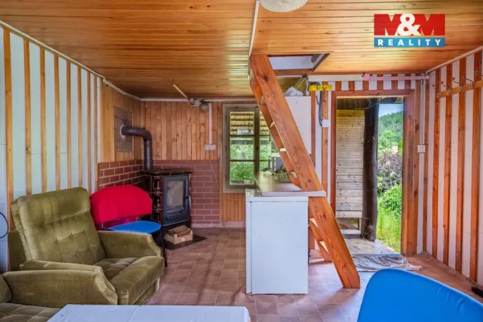 Prodej chaty, Větřní - Hašlovice, 25 m2