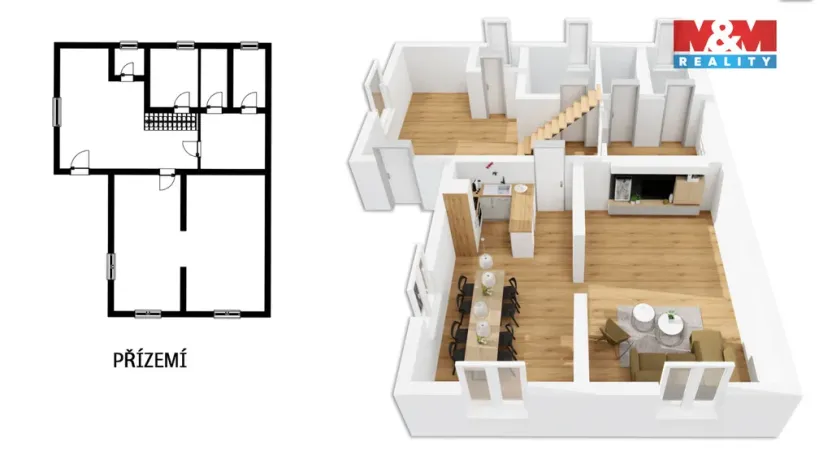 Prodej chalupy, Machov - Nízká Srbská, 160 m2