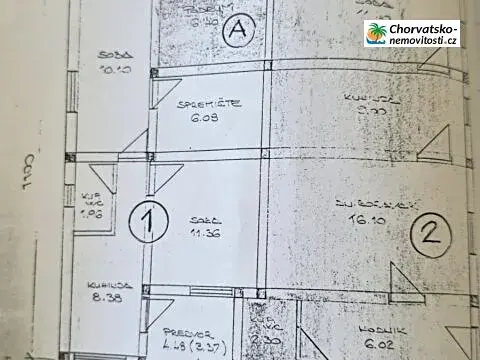 Prodej bytu 3+1, Crikvenica, Chorvatsko, 41 m2