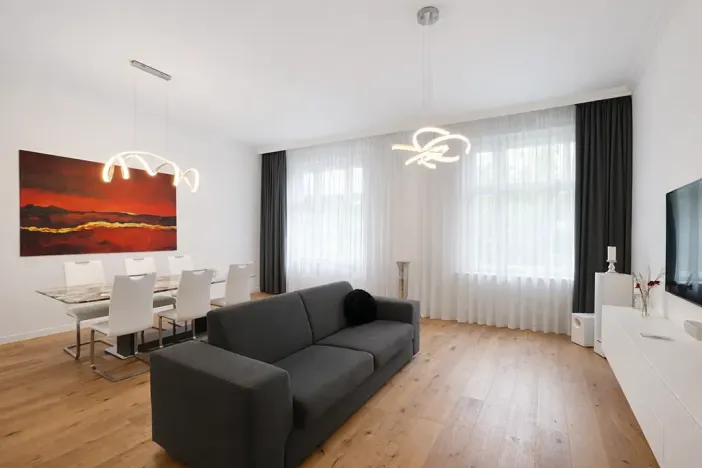 Pronájem bytu 2+1, Praha - Smíchov, Dienzenhoferovy sady, 84 m2