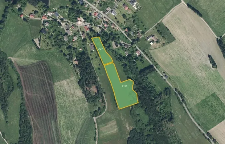 Prodej louky, Jílové u Držkova, 3303 m2