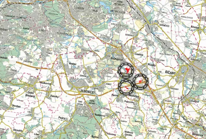 Prodej pole, Dobřejovice, 87676 m2