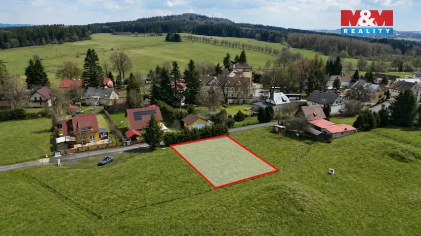 Prodej pozemku pro bydlení, Zádub-Závišín - Zádub, 614 m2