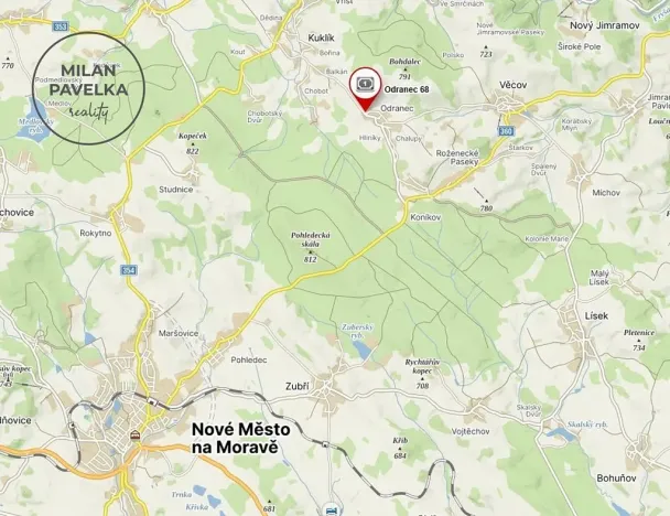 Prodej rodinného domu, Věcov - Odranec, 379 m2