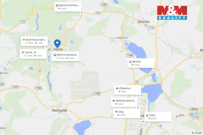 Prodej rodinného domu, Bystřice - Tvoršovice, 105 m2