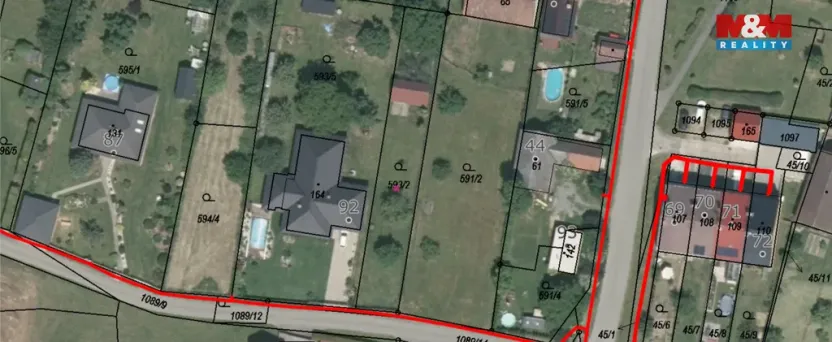 Prodej pozemku pro bydlení, Radkov, 606 m2