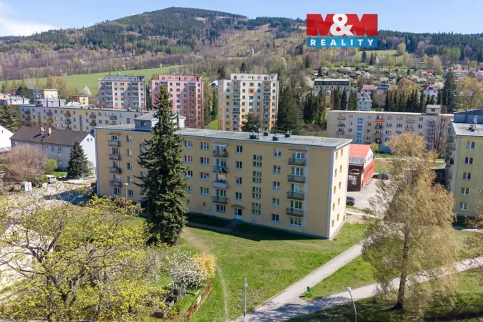Prodej bytu 2+1, Jeseník, Halasova, 51 m2