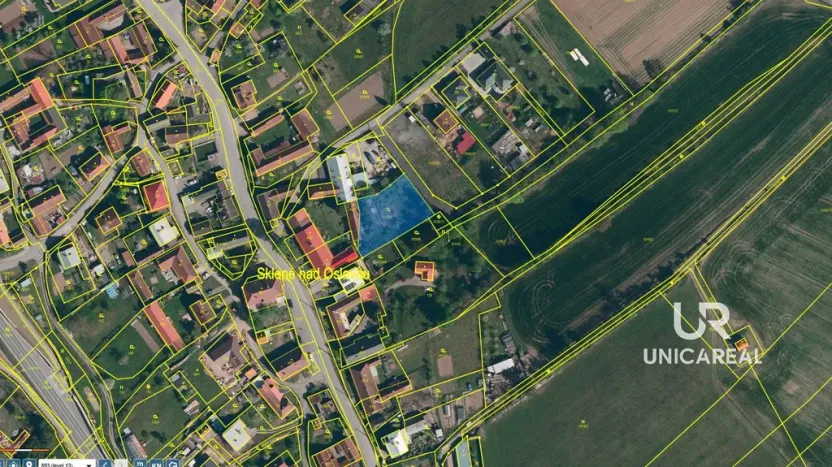 Prodej pozemku, Sklené nad Oslavou, 1170 m2