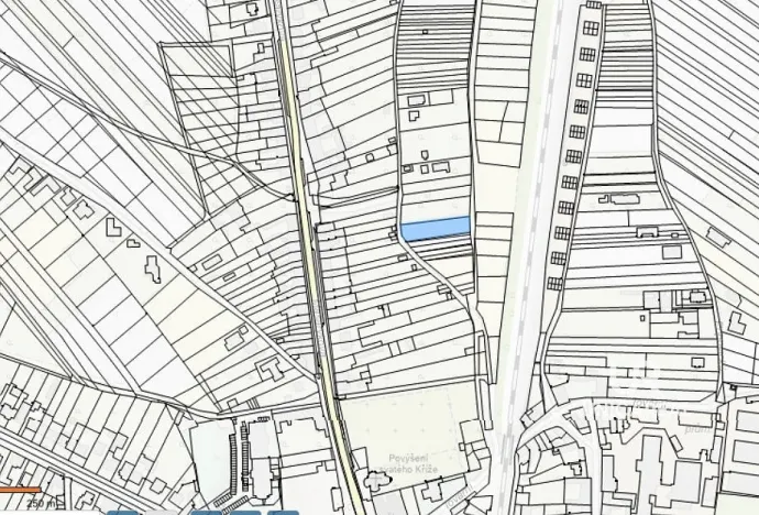 Prodej zahrady, Rajhrad, 1162 m2