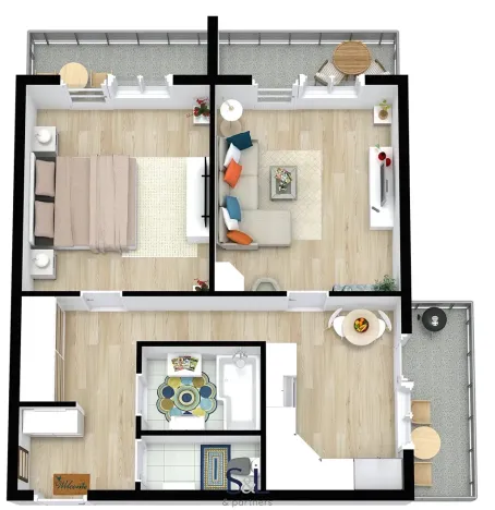 Prodej bytu 2+1, Nový Bor, Svojsíkova, 56 m2