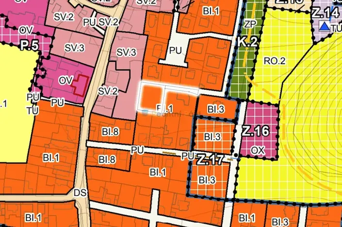 Prodej pozemku pro bydlení, Ořech, Polní, 1140 m2