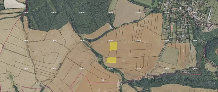 Prodej pole, Bratřínov, 8237 m2